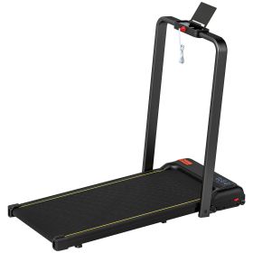 Walking Pad Treadmill, 0.6â€'6.2mph Foldable Under Desk Treadmill with Incline, Wheels, LED Display and Remote Control