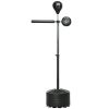 Free Standing Boxing Bag with Stand, Punching Speed Bag Reaction Bar Challenge with Suction Cups, 64-81in Adjustable Height for Teenagers and Adults