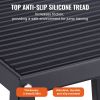 Plyometric Jump Box, 18 Inch Plyo Box, Steel Plyometric Platform and Jumping Agility Box, Anti-Slip Fitness Exercise Step Up Box for Home Gym Training