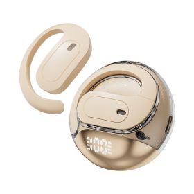 Any Language Translating Earbuds Two Way Real-time Translation in 75 Languages Translating Headphones with Bluetooth APP Provide Online Instant Voice (Color: Cream)