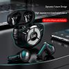 New Dual Ear Sports Touch Control Digital Display Earphone Race Game Earphone Christmas Gift For Kids/Children/Men/Adults