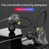 Wrap Around Ear Heavy Bass Wired Headset Sports Gaming Headset For 3.5mm Jack