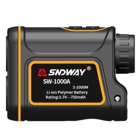 Laser Rangefinder Telescope; Outdoor Angle Measurement Height Measurement Speed Golf Distance Measurement Electronic Ruler Height Measurement Ins (Items: 1000M/1093yard)